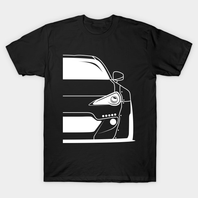 GT86 Front JDM T-Shirt by GoldenTuners